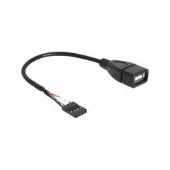 DELOCK Cable USB 2.0 A to pin header