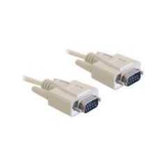 DELOCK Cable Serial SUB-D 9 5m St/St