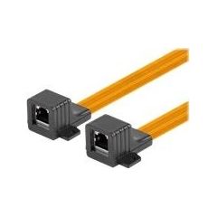 LANBERG RJ45 inline coupler slim window