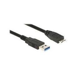 DELOCK  Cable USB3.0 Type-A>Micro-B 0,5m