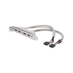 ASSMANN USB Slot Bracket cable 4x type