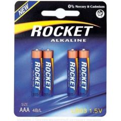 Rocket LR03-4BB (AAA) Блистерная упаковка 4шт.