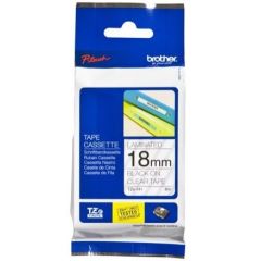 BROTHER TZE141 18 BLACK ON CLEAR Tintes printeru izejmateriāli