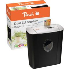 Peach PS500-10 (511004) dokumentu smalcinātājs Dokumentu smalcinātāji