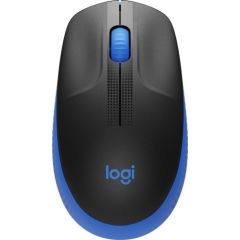 Logitech M190 Full-size wireless mouse - BLUE - 2.4GHZ - EMEA - M190 Peles, ievadierīces