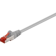 Goobay 50886 CAT 6 patch cable S/FTP (PiMF), grey, 1 m