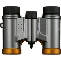Pentax binoculars UD 9x21, grey/orange