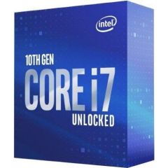 CPU|INTEL|Core i7|i7-10700KF|Comet Lake|3800 MHz|Cores 8|16MB|Socket LGA1200|125 Watts|BOX|BX8070110700KFSRH74