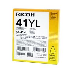 Ricoh Ink GC41 Yellow Low 0,6k 405768 Tintes printeru izejmateriāli