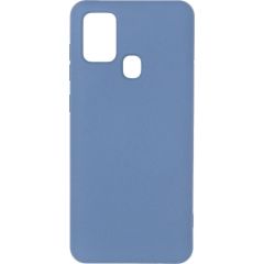 Evelatus  Samsung A21s Soft Touch Silicone Blue