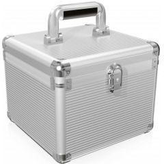 Raidsonic Icy Box Aluminium suitcase for 2.5'' und 3.5'' HDDs, Silver