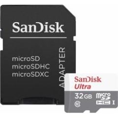 Sandisk Ultra microSDHC 32GB + Adapter