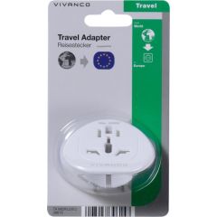 Vivanco travel adapter World-EU (39615)