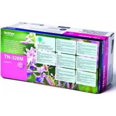 BROTHER TN328M TONER S.HIGH MAG. 6000P Tintes printeru izejmateriāli