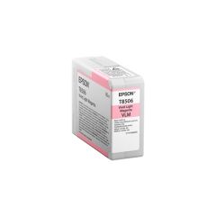 Epson T8506 Ink Cartridge, Light Magenta Tintes printeru izejmateriāli