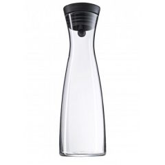 WMF 06 1772 6040 Water decanter with CloseUp stopper, Black, Diameter 1.13 cm,