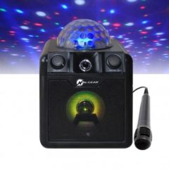 N-Gear Portable Bluetooth and Disco Karaoke Speaker The Disco Block 410 50 W, Portable, Wireless connection, Black, Bluetooth