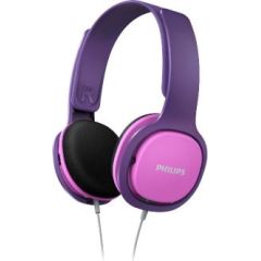 Philips Kids austiņas SHK2000PK On-ear Pink & purple / SHK2000PK/00