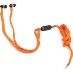 Omega Freestyle наушники + микрофон FH2112, оранжевый