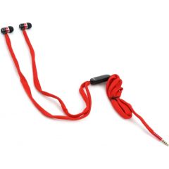 Omega Freestyle наушники + микрофон FH2112, красный