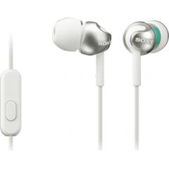 Sony In-ear austiņas EX series, White Sony MDR-EX110AP In-ear, White