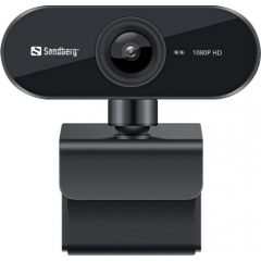 Sandberg vebkamera ar mikrofonu un statīvu  USB Flex 1080p