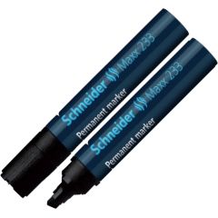 Noturīgais marķieris SCHNEIDER Maxx 280 slīps, melns Marķieri