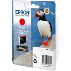 Epson T3247 Ink Cartridge, Red Tintes printeru izejmateriāli