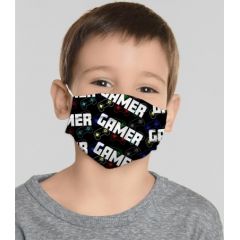 Mocco Gamer Детская хлопковая маска для лица 15x25 cm многократного использования