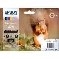 Epson Ink 378 Multipack (C13T37884010) Tintes printeru izejmateriāli
