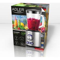 Adler Blender AD 4078 Stand, 1700 W, Material jar(s) Glass, 1.5 L, Ice crushing, Stainless steel