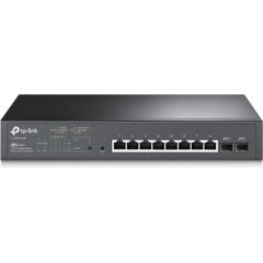 TP-Link TL-SG2210MP Switch L2 Managed, Rack mountable,8x10/100/1000Mbps RJ45 ports all supporting PoE+,2x100/1000Mbps SFP slots,PSU single
