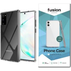Fusion Ultra Clear Series 2 mm Silikona Aizsargapvalks Samsung N980 / N981 Galaxy Note 20 / Note 20 5G Caurspīdīgs (EU Blister)