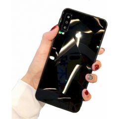 Fusion Diamond Stone Back Case Silikona Aizsargapvalks Priekš Apple iPhone X / XS Melns