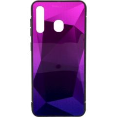 Fusion Stone Ombre Back Case Silikona Aizsargapvalks Priekš Apple iPhone 11 Pro Violets - Zils