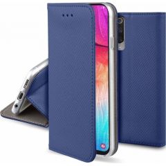 Fusion Magnet Case Grāmatveida Maks Priekš Xiaomi Redmi 8A Zils