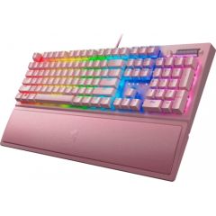 Razer BlackWidow V3 Mechanical Gaming Keyboard, RGB LED light, US, Wired, Quartz
