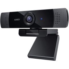 Aukey Webcam PC-LM1E Black, USB 2.0