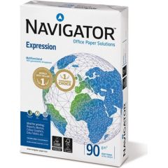 Papīrs NAVIGATOR EXPRESION  A4 90g/m2, 500 loksnes/iepakojumā