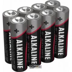 1x8 Ansmann Alkaline Mignon AA LR 6 red-line Baterijas un akumulatori