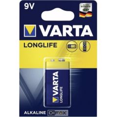 50x1 Varta Longlife Extra 9V block 6 LR 61      PU master box