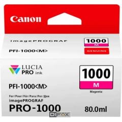 Canon PFI-1000 M magenta Tintes printeru izejmateriāli