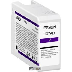 Epson ink cartridge purple T 47AD 50 ml Ultrachrome Pro 10 Tintes printeru izejmateriāli