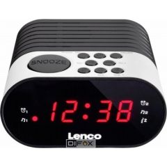Lenco CR-07 white Radio, Radio pulksteņi