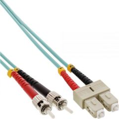 InLine Światłowodowy Duplex Kabel SC/ST 50/125µm OM3 2m - 82502O