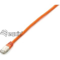 Equip Patchcord Cat6a, S/FTP, 5m, pomarańczowy (605674)