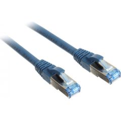 InLine Kabel sieciowy, Cat.6A, S/FTP (PiMf), 500MHz, 5m, Niebieski (76805B)