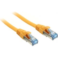 InLine 7Patch kabel sieciowy Cat.6A, S/FTP (PiMf), 500MHz, 5m, Żółty (6805Y)