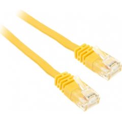 InLine 5m - kabel sieciowy U/UTP - 1000 Mbit - Cat.6 - RJ45 - żółty (71605Y)