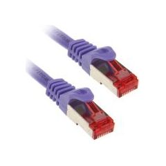 InLine 3m Cat.6 kabel sieciowy 1000 Mbit RJ45 - fioletowy (76403P)